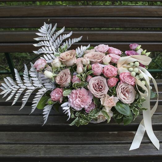Coffee Morning Flower Basket