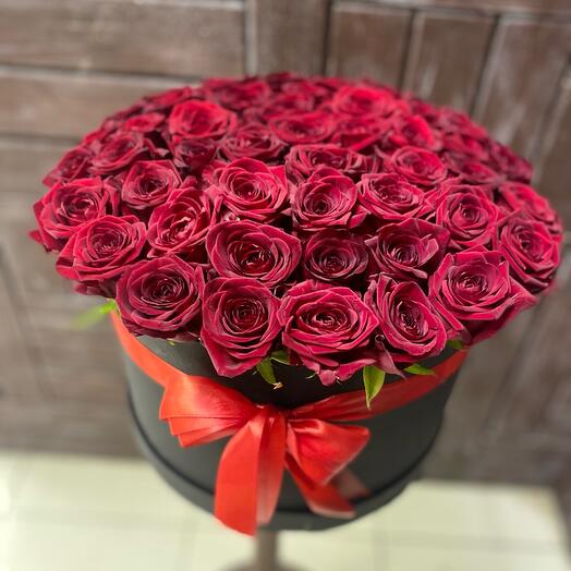 Roses in a box