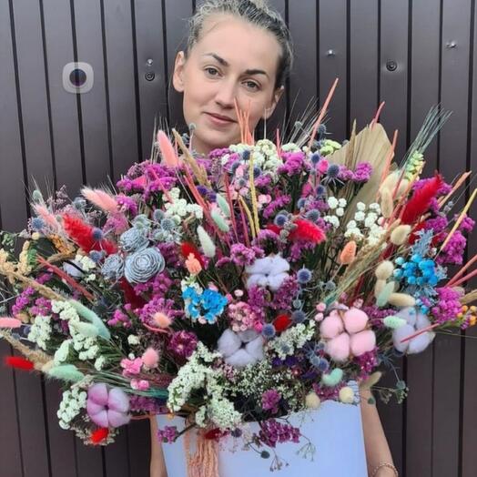 Mezcla gigante de flores secas