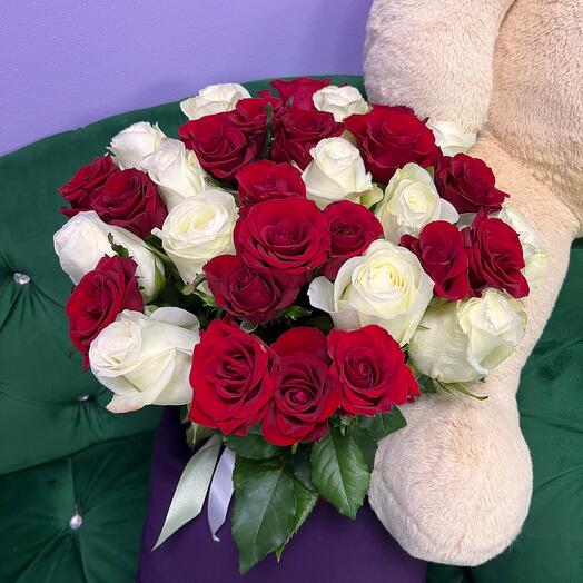 "Rojo blanco" 31 rosa