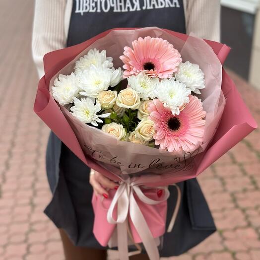 Зефирка с герберами