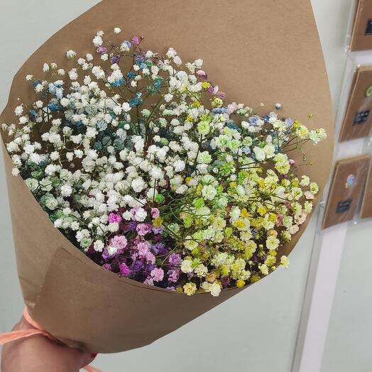 A compliment from gypsophila