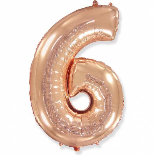 Figure 6 rose gold, 102 cm