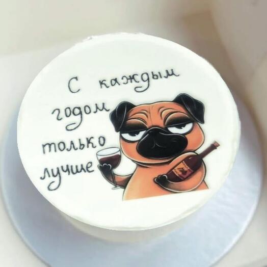 Торт мужчине, 1кг