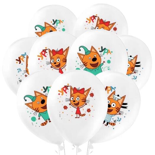 Conjunto de tres gatos