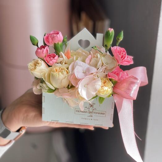 Flowers in a box