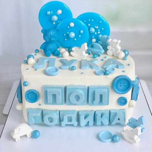 Торт на полгодика