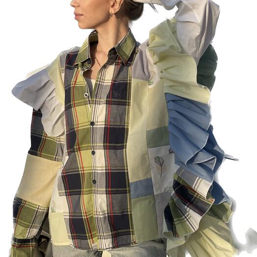рубашка upcycling