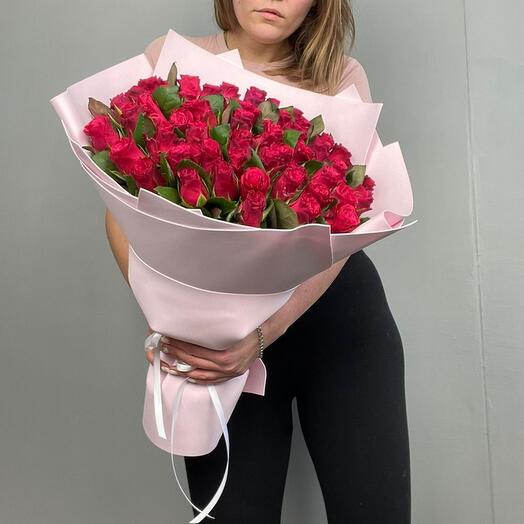 "51 роза 40 см."