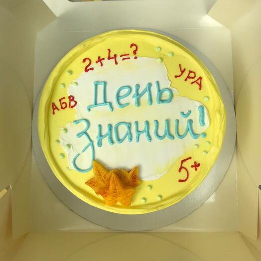 Бенто торт на 1 Сентября "День знаний"