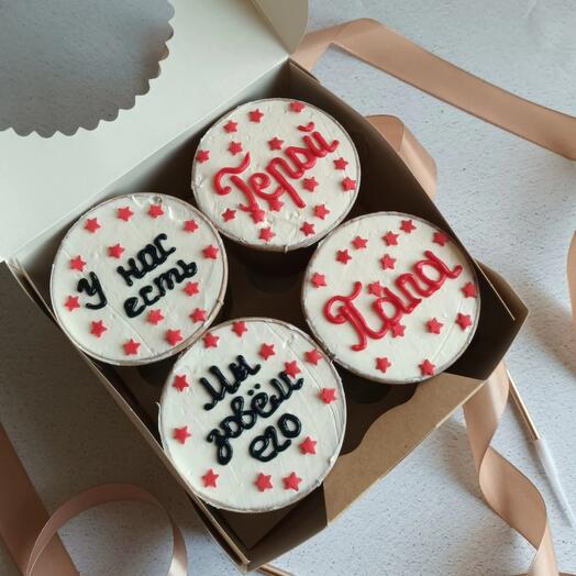 Торты в стакане папе в подарок