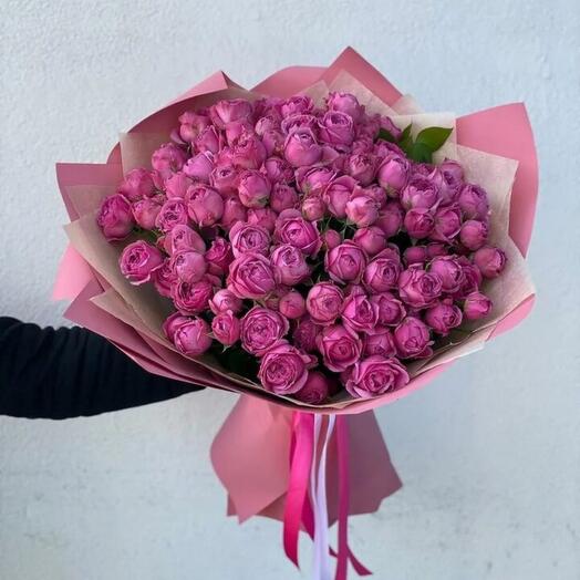Peony-shaped bush rose 25pcs