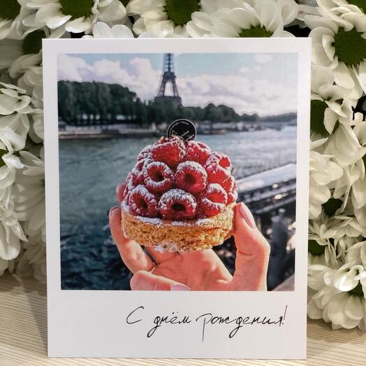 Букетная карточка