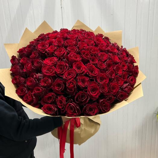 Роза еквадор 101 штук