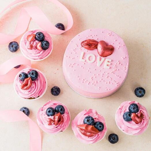 Bento+Cupcakes "Sweet kiss"