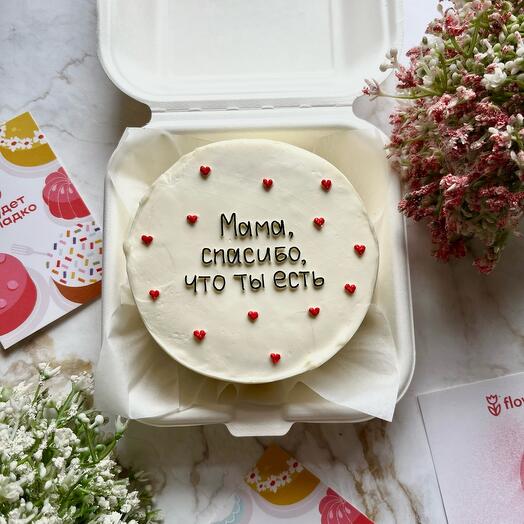 Pastel de Bento "Mamá, gracias por ser"