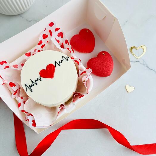 Set para favorito, favorito, Bento y 2 corazones de mousse