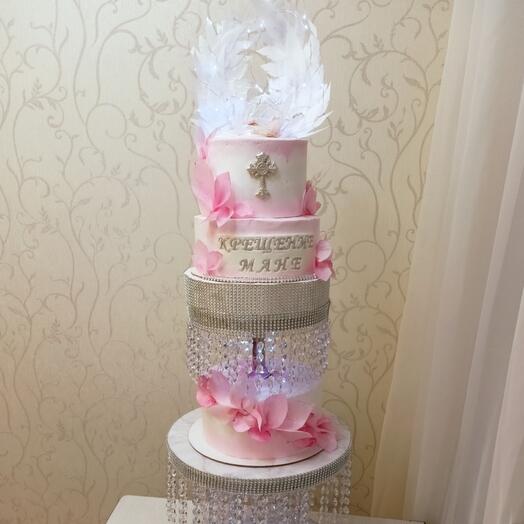 Торт на крещение