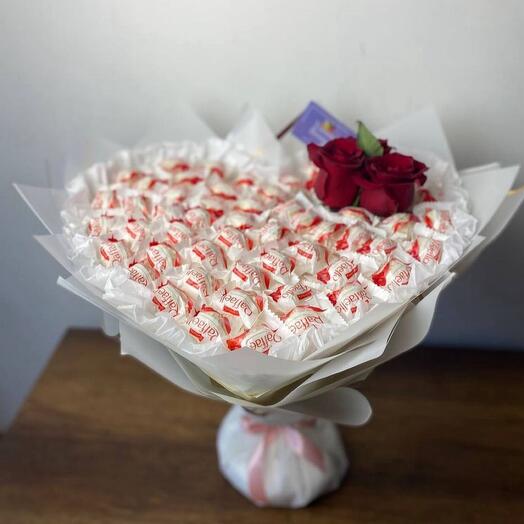 Сердце с розами