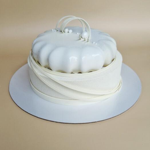 Муссовый торт двухярусный