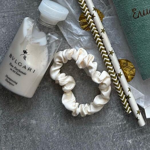 Banda elástica de seda para el cabello