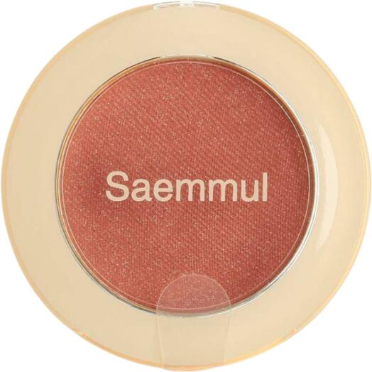 The Saem Eye Saemmul Single Shadow (Shimmer) Тени для век мерцающие - CR04 Splash Coral - 2 г