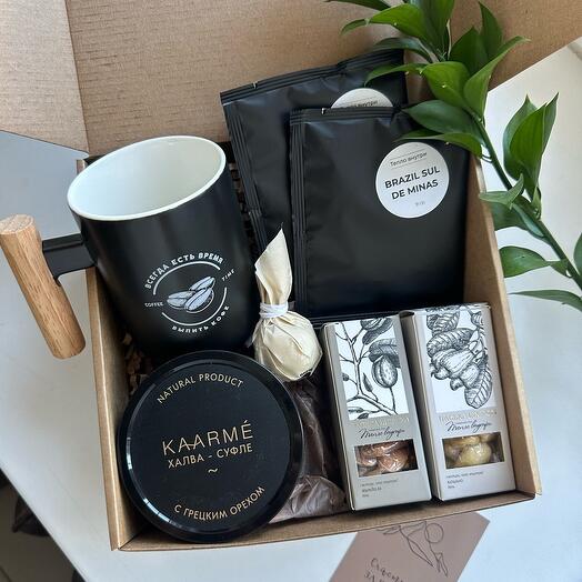 Подарочный набор для мамы, папы, сестры, брата, коллеги «Кофейный»
