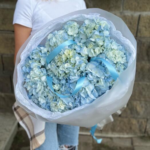 Букет «Королеве» из гортензии