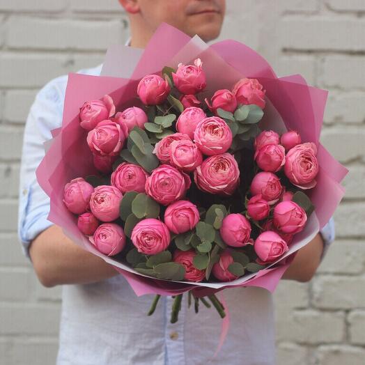 A large bouquet of Silva Pink
