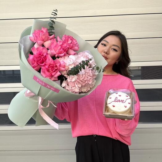 Букет 💐 + бенто