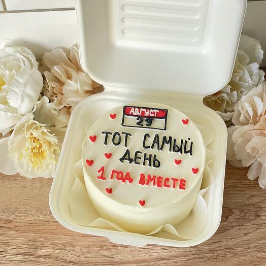 Бенто торт на годовщину