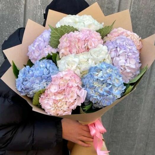 Букет из 9 шт шикарный 💐💐гортезией