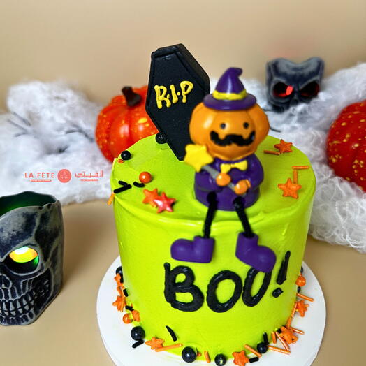 Mr. Pumpkin bento Cake