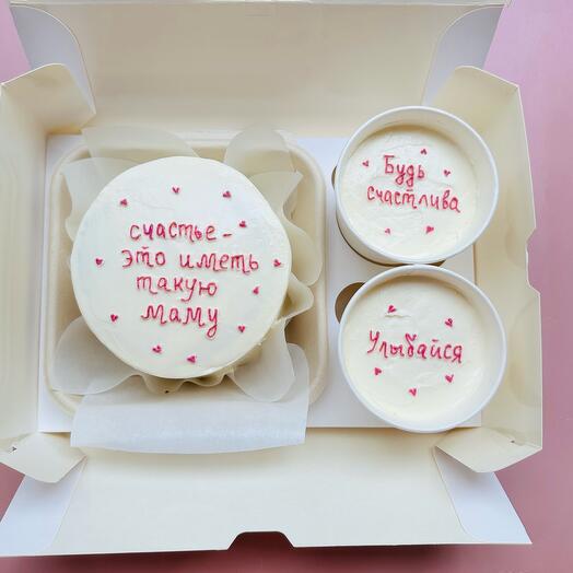 Pastel de Bento y postres mamá