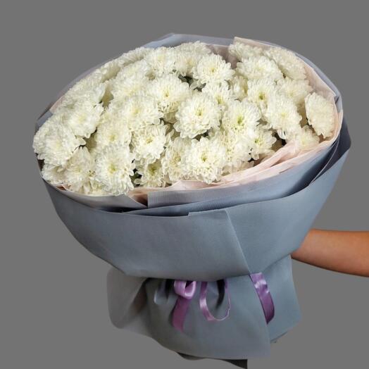 15 кустовых хризантем