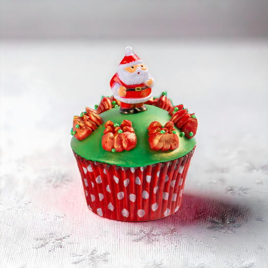 Santa Cupcake ( Pack Of 2)