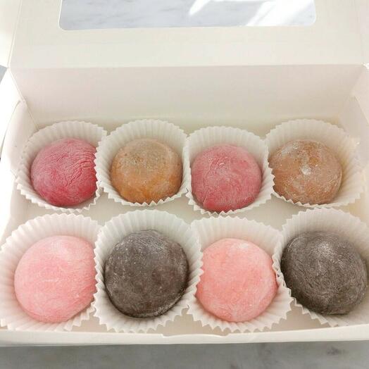 Mochi de 8 a 16 und en caja (2,50€ und)