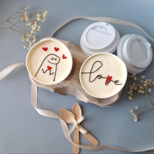 Торт в стакане (cake to go), 2 шт