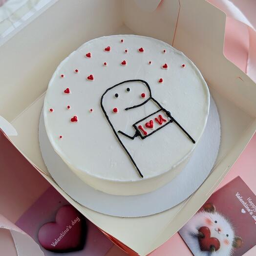 Бенто торт" I love you"
