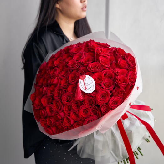 101 Red Roses Bouquet