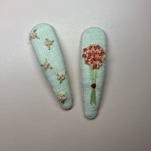 Набор заколок ручной работы для девочек