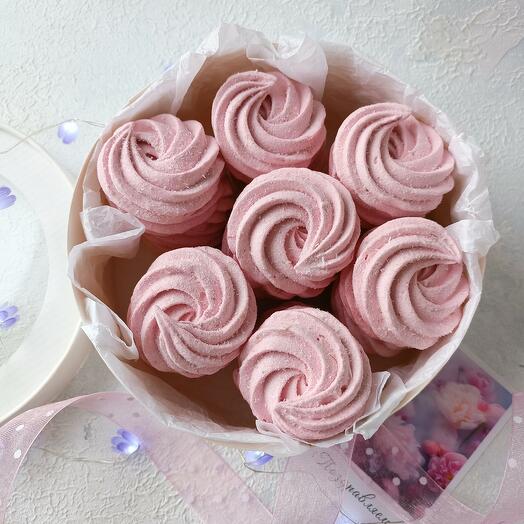 Зефир в круглой коробке