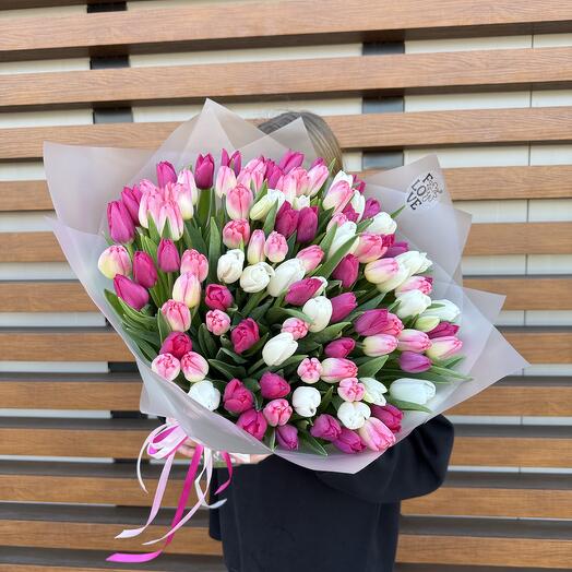 Тюльпаны микс