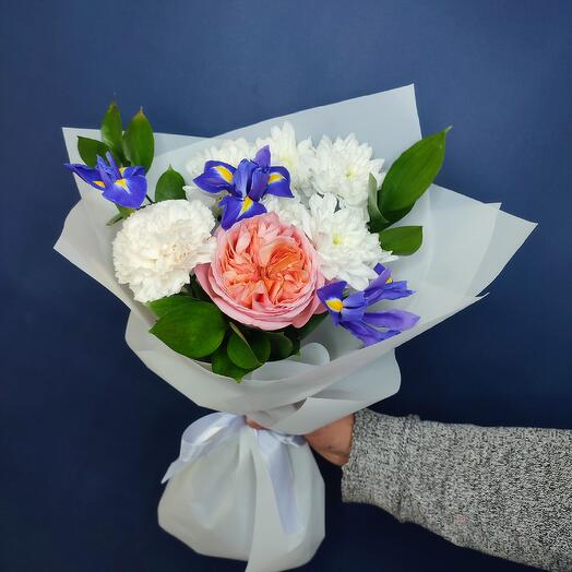 Букет с пионовидной розой для любимой🥰