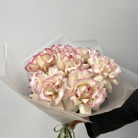 Monobucket 7 French roses Paloma