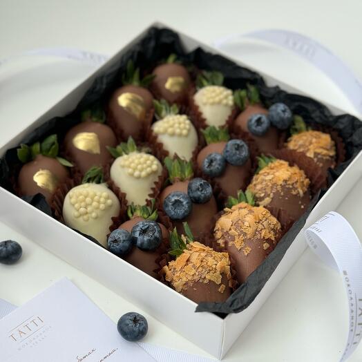 Шоколадқа батқан құлпынай ТАТТИ 16