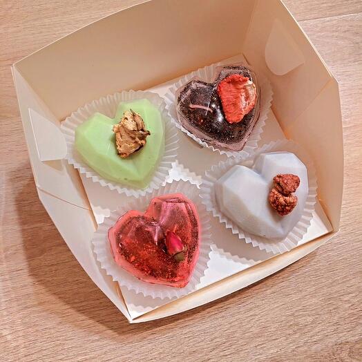 🔥Wow💥 Подарочный набор чайных бомбочек сердец (1 шт на 1000мл чайничек)