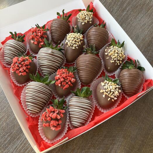 Всё будет клубнично в шоколаде Клубника в шоколаде