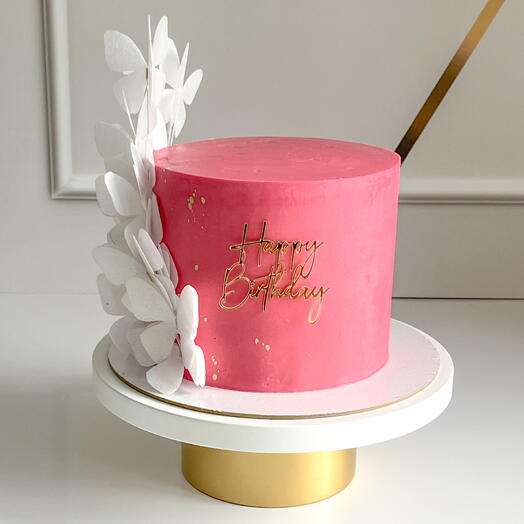 Pastel con mariposas (2 kg)
