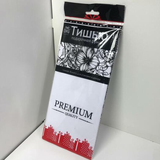 Тишью белое (уп 10 шт)